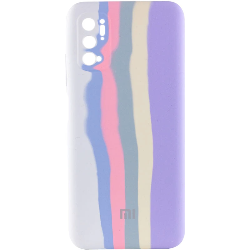 Чохол Silicone Case Райдуга з закритим низом на Xiaomi Redmi Note 10 5G (Білий / Бузковий)
Чохол Silicone Case Райдуга з закритим низом на Xiaomi Redmi Note 10 5G (Білий / Бузковий)