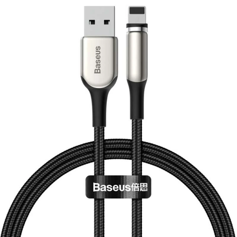Дата кабель Baseus Magnetic USB to Lightning 2A (1m) (Черный), Чорний
Дата кабель Baseus Magnetic USB to Lightning 2A (1m) (Черный), Чорний