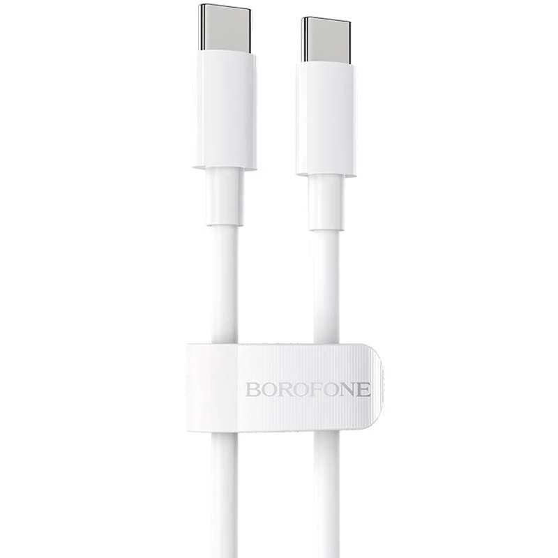 Дата кабель Borofone BX44 High-energy Type-C to Type-C 100W (1m) (Белый), Білий
Дата кабель Borofone BX44 High-energy Type-C to Type-C 100W (1m) (Белый), Білий