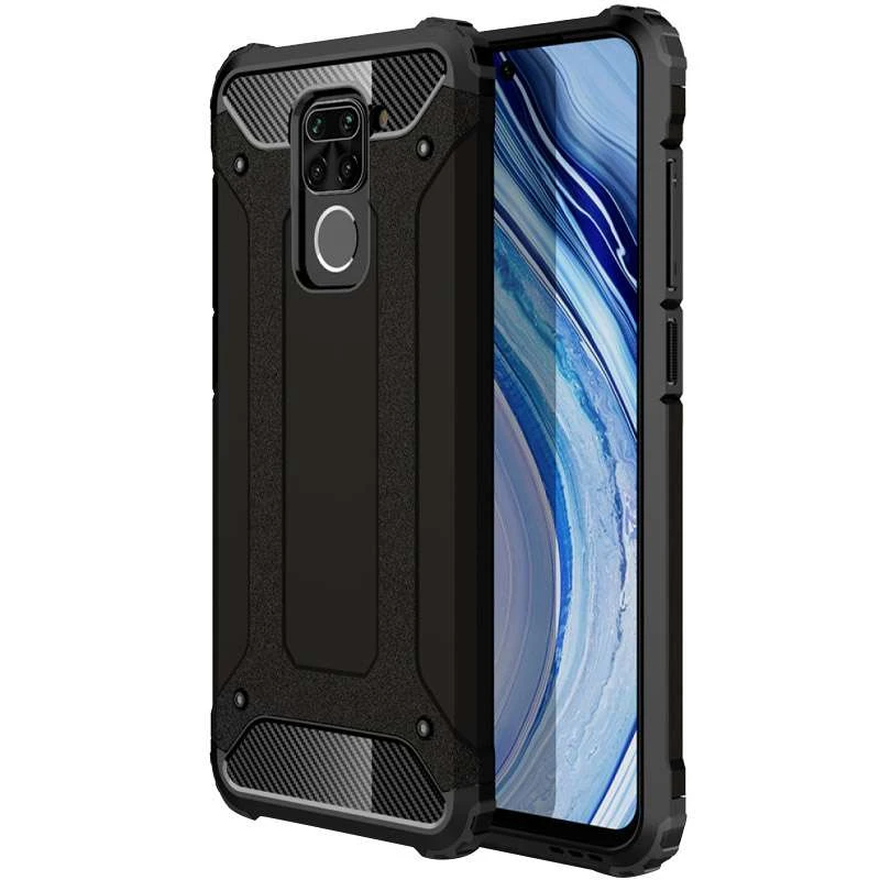 Протиударний чохол з посиленими кутами Immortal на Xiaomi Redmi Note 9 / Redmi 10X (Чорний)
Протиударний чохол з посиленими кутами Immortal на Xiaomi Redmi Note 9 / Redmi 10X (Чорний)