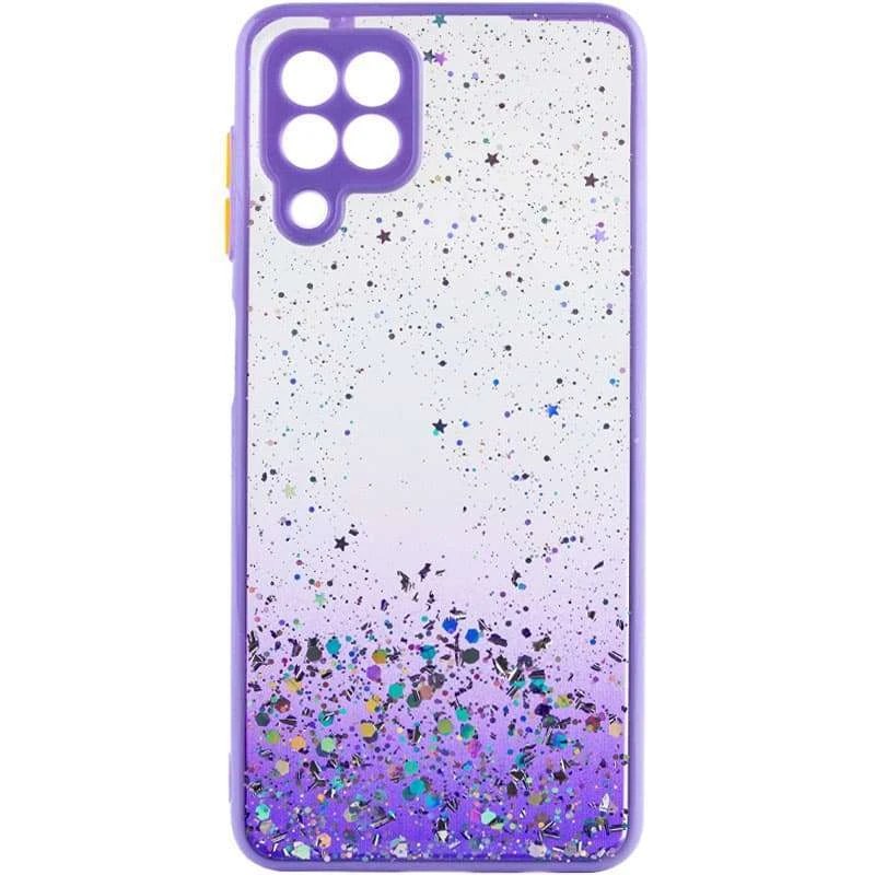 Чехол с блестками и защитой камеры для Samsung Galaxy A22 4G (Сиреневый), Бузковий
Чехол с блестками и защитой камеры для Samsung Galaxy A22 4G (Сиреневый), Бузковий