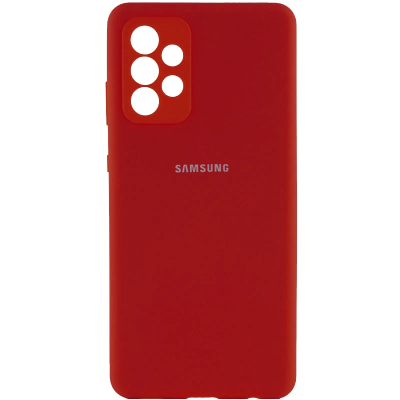Чохол Silicone Case з закритим низом та захистом камери на Samsung Galaxy A53 5G (Червоний / Dark Red)
Чохол Silicone Case з закритим низом та захистом камери на Samsung Galaxy A53 5G (Червоний / Dark Red)