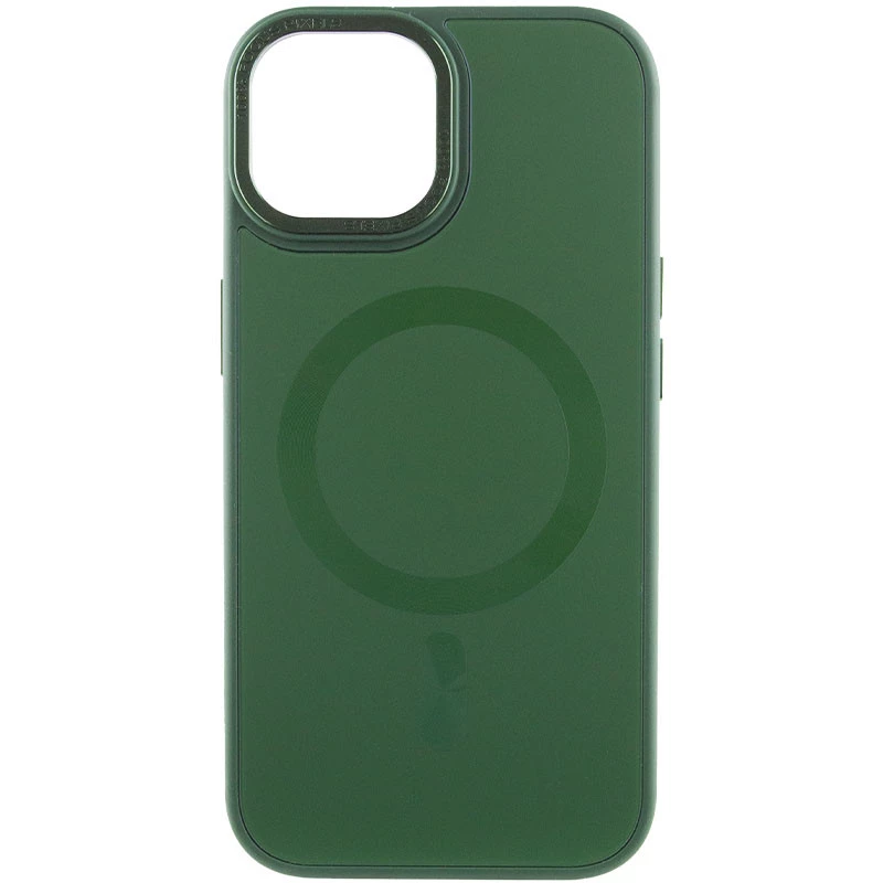 Силиконовый сапфировый чехол с MagSafe Apple iPhone 15 (6.1") (Зеленый / Forest green), Зелений / forest green
Силиконовый сапфировый чехол с MagSafe Apple iPhone 15 (6.1") (Зеленый / Forest green), Зелений / forest green
