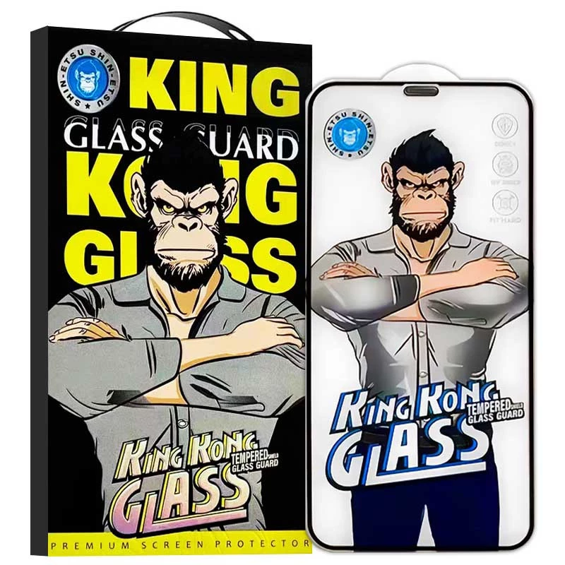 Защитное 2.5D стекло King Kong HD для Apple iPhone 11 Pro Max (6.5") (Черный), Чорний
Защитное 2.5D стекло King Kong HD для Apple iPhone 11 Pro Max (6.5") (Черный), Чорний