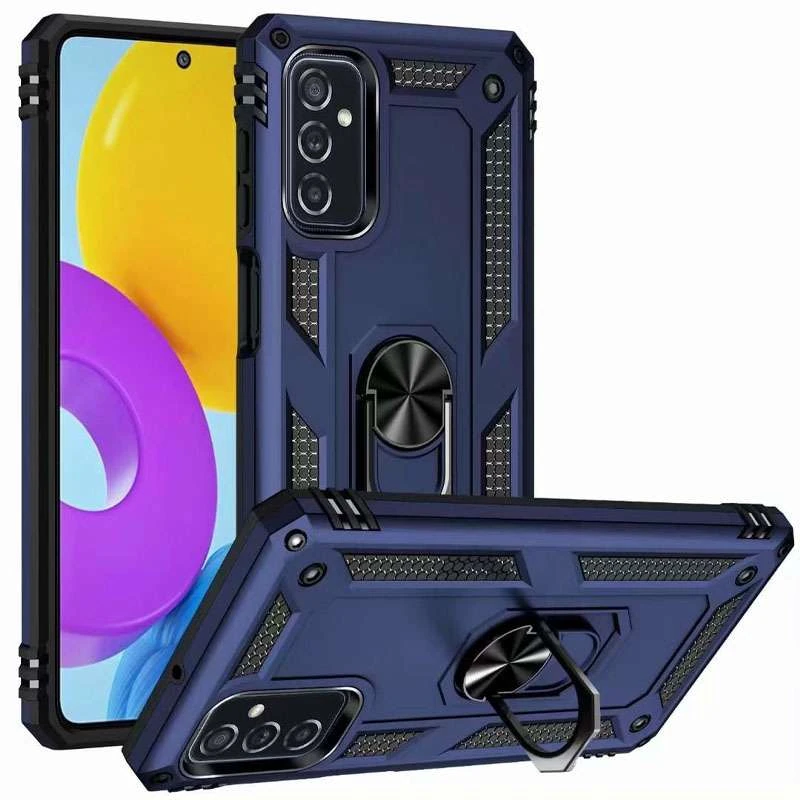Противоударный чехол Serge Ring с кольцом для Samsung Galaxy M52 (Темно-синий), Темно-синій
Противоударный чехол Serge Ring с кольцом для Samsung Galaxy M52 (Темно-синий), Темно-синій