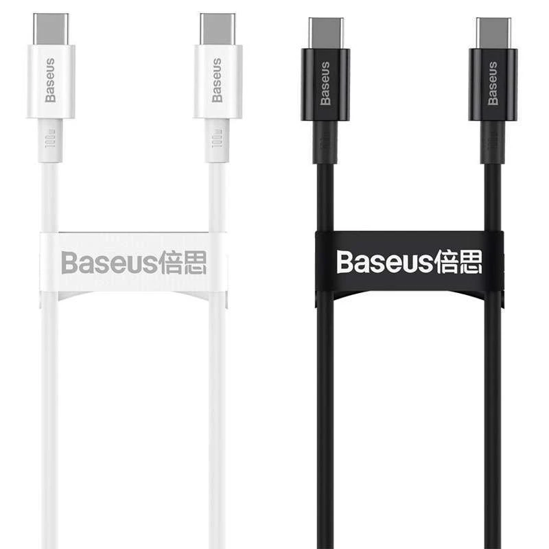 Дата кабель Baseus Superior Series Fast Charging Type-C to Type-C PD 100W (2m)
Дата кабель Baseus Superior Series Fast Charging Type-C to Type-C PD 100W (2m)