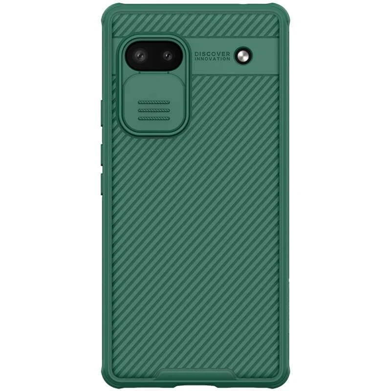 Карбоновая накладка Nillkin со шторкой для камеры для Google Pixel 6a (Зеленый / Dark Green), Зелений / dark green
Карбоновая накладка Nillkin со шторкой для камеры для Google Pixel 6a (Зеленый / Dark Green), Зелений / dark green