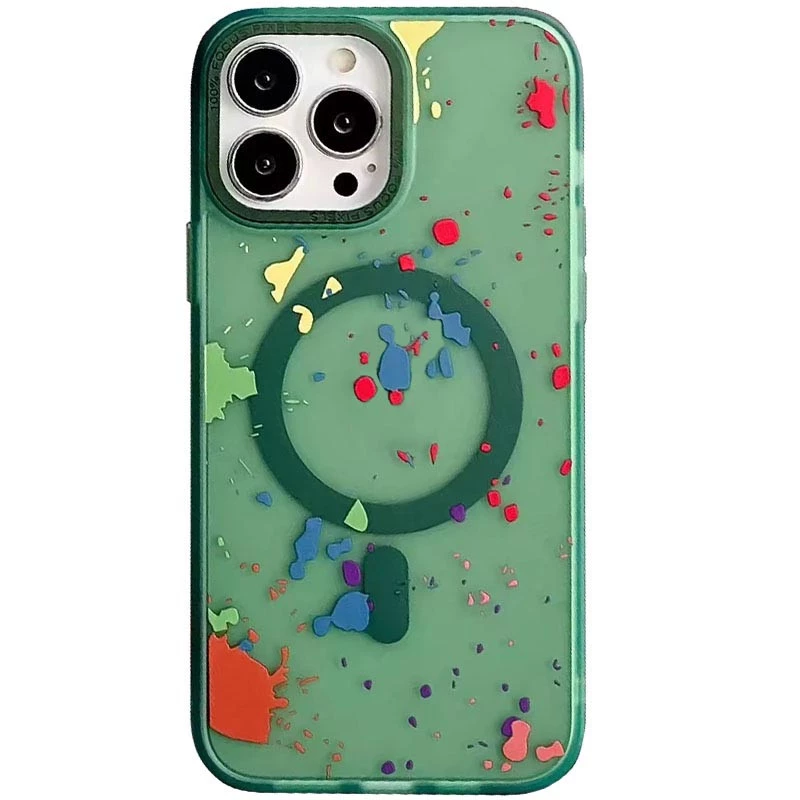 Чохол абстракція малювання з MagSafe на Apple iPhone 14 Pro Max (6.7") (Dark green)
Чохол абстракція малювання з MagSafe на Apple iPhone 14 Pro Max (6.7") (Dark green)