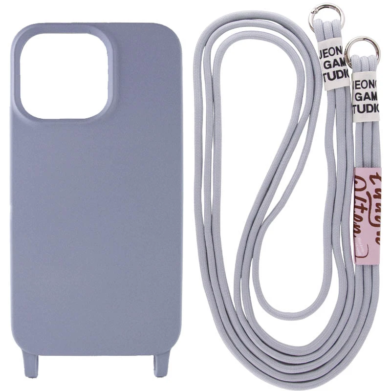 Чохол Cord case з кольоровим ремінцем на Apple iPhone 14 (6.1") (Сірий / Stone)
Чохол Cord case з кольоровим ремінцем на Apple iPhone 14 (6.1") (Сірий / Stone)