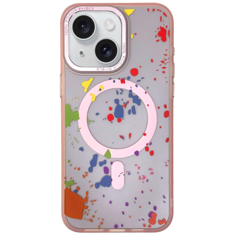 Чохол абстракція малювання з MagSafe на Apple iPhone 14 (6.1") (Baby Pink)
Чохол абстракція малювання з MagSafe на Apple iPhone 14 (6.1") (Baby Pink)