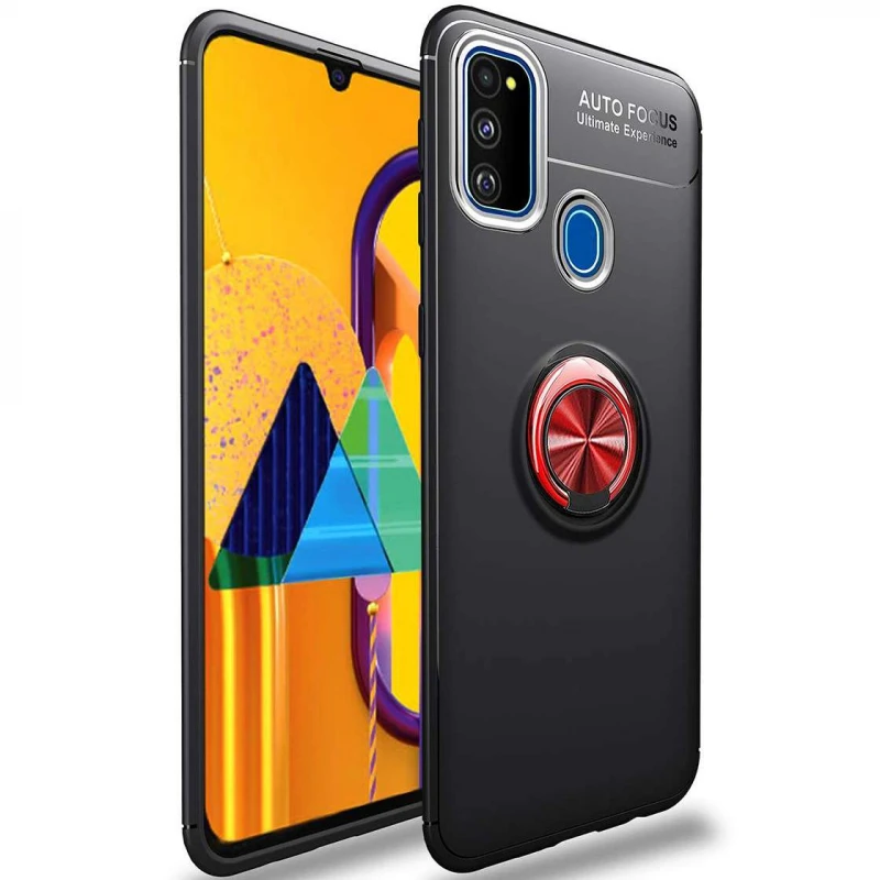 Чохол Deen ColorRing з кільцем на Samsung Galaxy M30s / M21 (Чорний / Червоний)
Чохол Deen ColorRing з кільцем на Samsung Galaxy M30s / M21 (Чорний / Червоний)