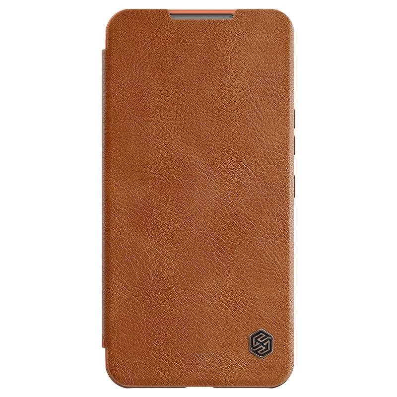 Шкіряний чохол (книга) Nillkin Qin Pro зі шторкою для камери на Samsung Galaxy S22+ (Коричневий)
Шкіряний чохол (книга) Nillkin Qin Pro зі шторкою для камери на Samsung Galaxy S22+ (Коричневий)