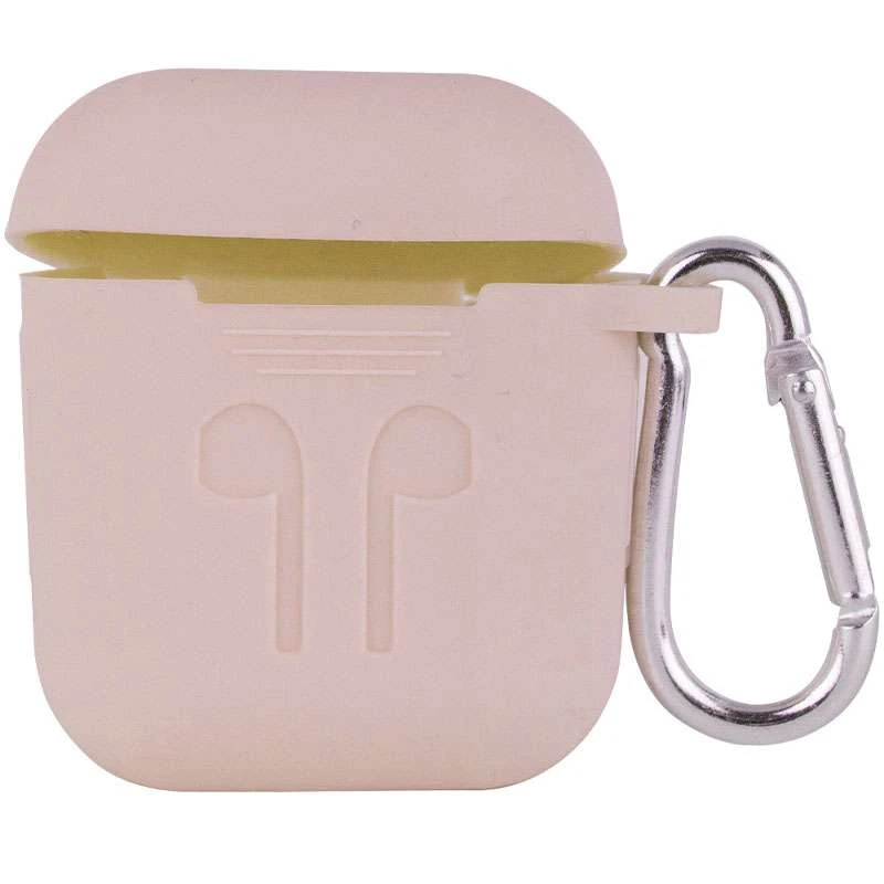 Силіконовий футляр для навушників Airpods Slim Logo + карабін (Рожевий / Pudra)
Силіконовий футляр для навушників Airpods Slim Logo + карабін (Рожевий / Pudra)