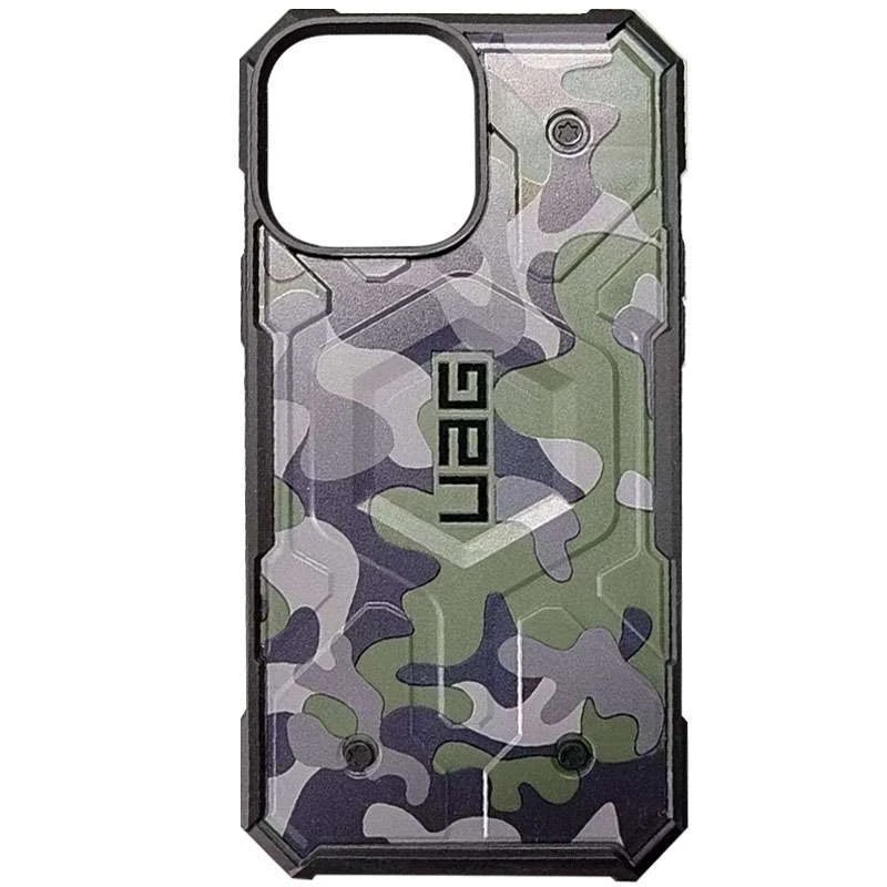 Ударостійкий чохол UAG Pathfinder камуфляж з MagSafe на Apple iPhone 13 Pro Max (6.7") (Зелений)
Ударостійкий чохол UAG Pathfinder камуфляж з MagSafe на Apple iPhone 13 Pro Max (6.7") (Зелений)