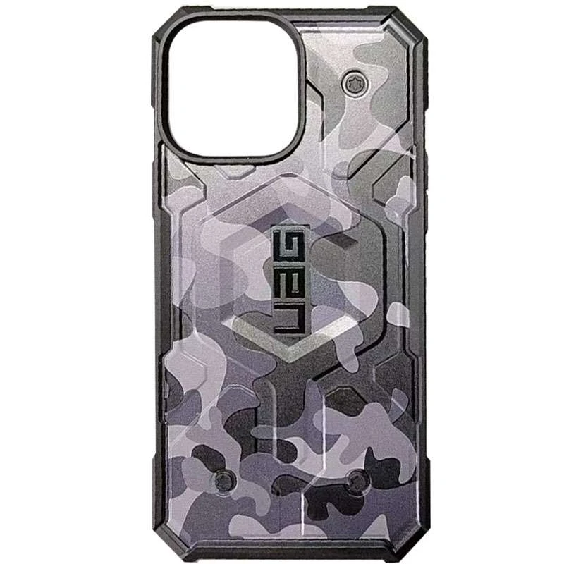 Ударопрочный чехол UAG Pathfinder камуфляж с MagSafe для Apple iPhone 14 Pro Max (6.7") (Серый), Сірий
Ударопрочный чехол UAG Pathfinder камуфляж с MagSafe для Apple iPhone 14 Pro Max (6.7") (Серый), Сірий