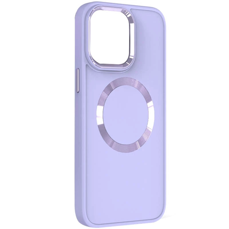 TPU чехол Bonbon с металлическими кнопками та MagSafe на Samsung Galaxy S23+ (Сиреневый / Dasheen), Бузковий / dasheen
TPU чехол Bonbon с металлическими кнопками та MagSafe на Samsung Galaxy S23+ (Сиреневый / Dasheen), Бузковий / dasheen