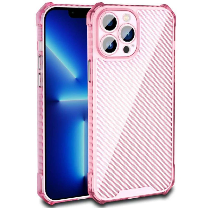 Карбоновый цветной силиконовый чехол для Apple iPhone 7 / 8 (4.7") (Розовый / Прозрачный), Рожевий / прозорий
Карбоновый цветной силиконовый чехол для Apple iPhone 7 / 8 (4.7") (Розовый / Прозрачный), Рожевий / прозорий