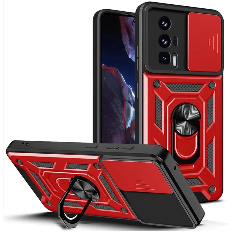 Ударопрочный чехол Serge Ring с защитой камеры для Xiaomi Redmi K60 / K60 Pro (Красный), Червоний
Ударопрочный чехол Serge Ring с защитой камеры для Xiaomi Redmi K60 / K60 Pro (Красный), Червоний