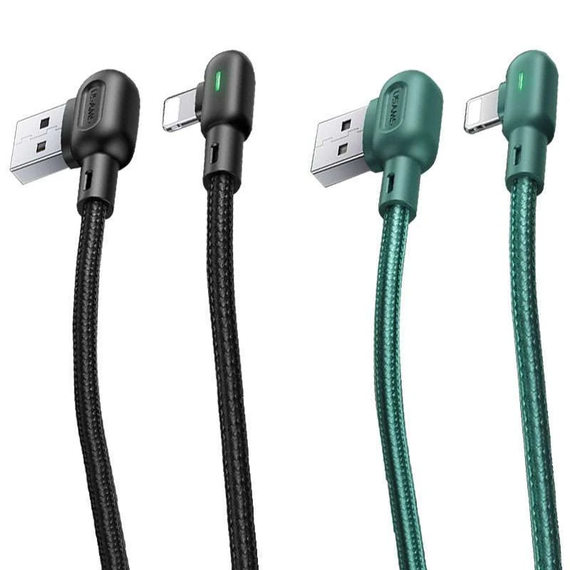 Дата кабель USAMS US-SJ455 U57 Lightning Dual Right-angle Cable With Colorful Light (1.2m)
Дата кабель USAMS US-SJ455 U57 Lightning Dual Right-angle Cable With Colorful Light (1.2m)