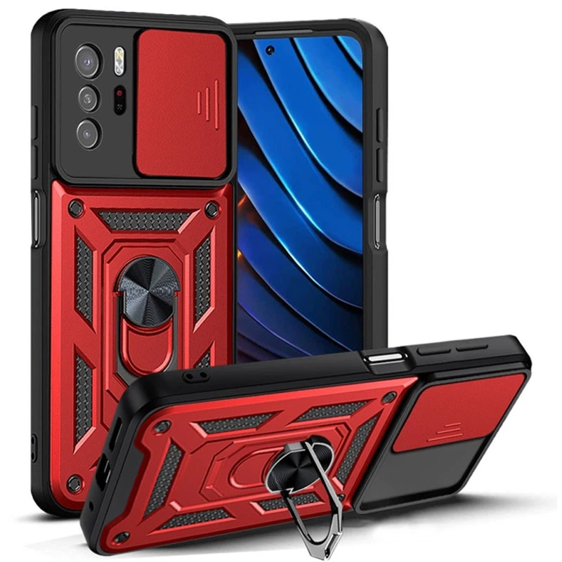 Протиударний чохол Serge Ring з захистом камери на Xiaomi Redmi Note 10 Pro 5G (Червоний)
Протиударний чохол Serge Ring з захистом камери на Xiaomi Redmi Note 10 Pro 5G (Червоний)
