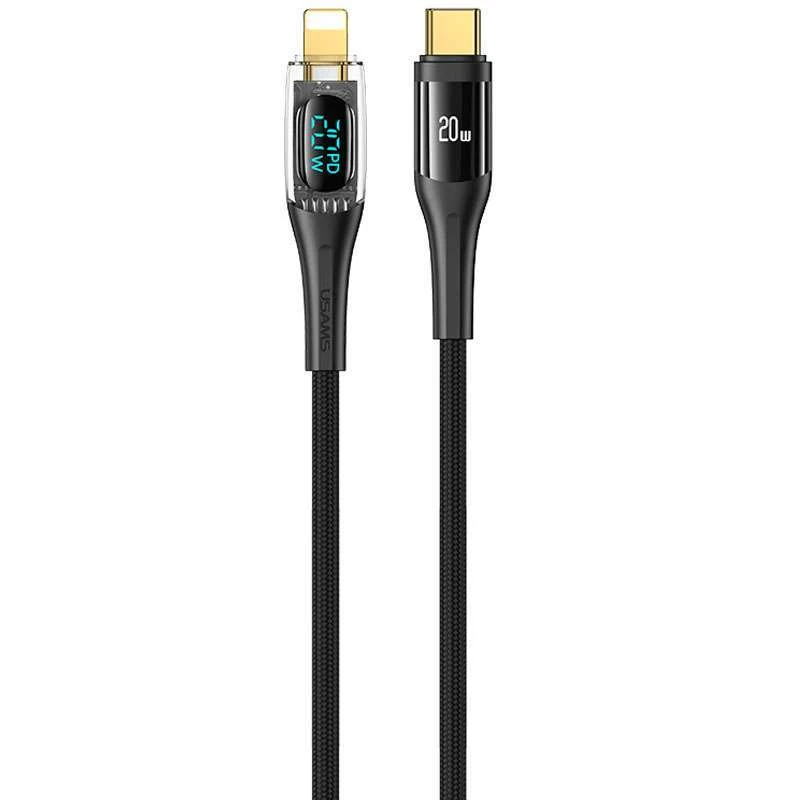 Дата кабель USAMS US-SJ588 Type-C to Lightning PD 20W Transparent Digital Display (1.2m)
Дата кабель USAMS US-SJ588 Type-C to Lightning PD 20W Transparent Digital Display (1.2m)