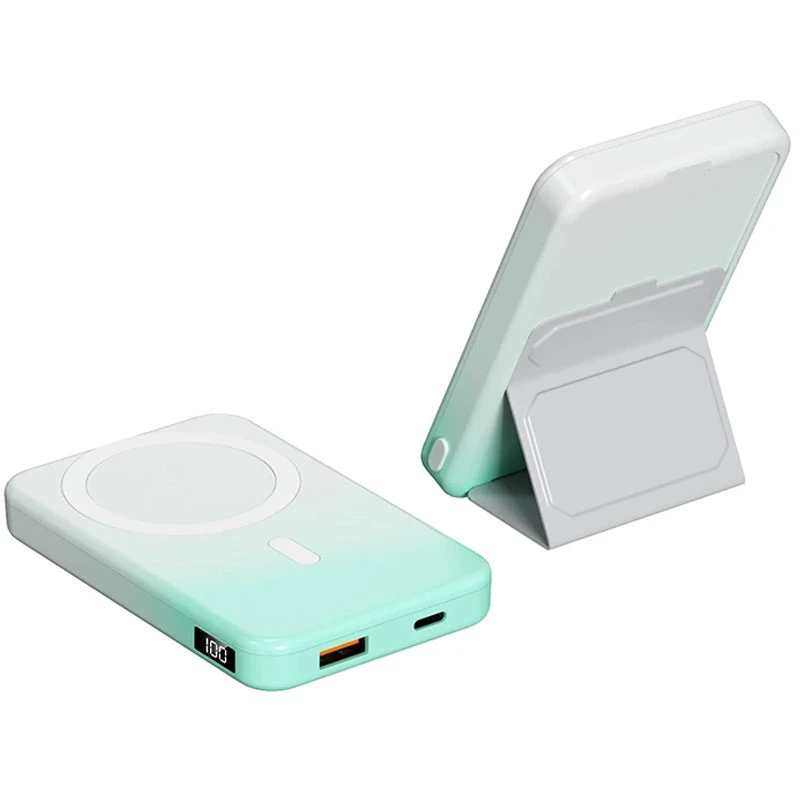 Портативное зарядное устройство Power Bank JJT-A27-1 Gradient PD20W+QC 22.5W с БЗУ 10000 mAh (White / Green)
Портативное зарядное устройство Power Bank JJT-A27-1 Gradient PD20W+QC 22.5W с БЗУ 10000 mAh (White / Green)