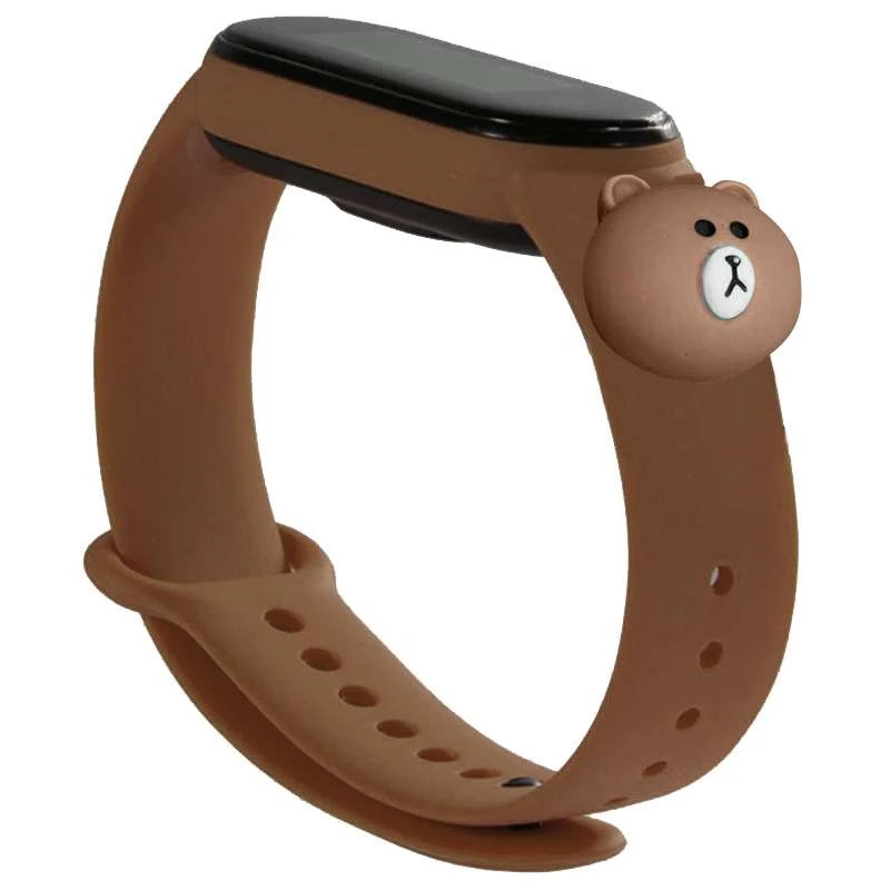 Силіконовий ремінець Cartoon Face для Xiaomi Mi Band 6 (Коричневий / Teddy Bear)
Силіконовий ремінець Cartoon Face для Xiaomi Mi Band 6 (Коричневий / Teddy Bear)