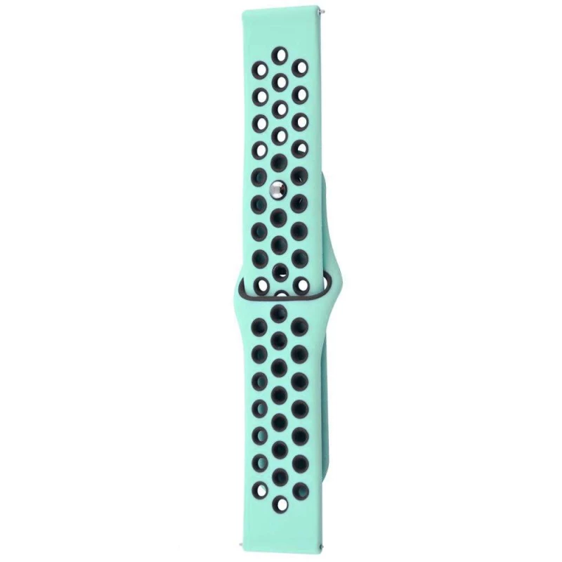 Силиконовый ремешок Sport Nike+ для Xiaomi Amazfit/Samsung 20 mm (marine green/black)
Силиконовый ремешок Sport Nike+ для Xiaomi Amazfit/Samsung 20 mm (marine green/black)