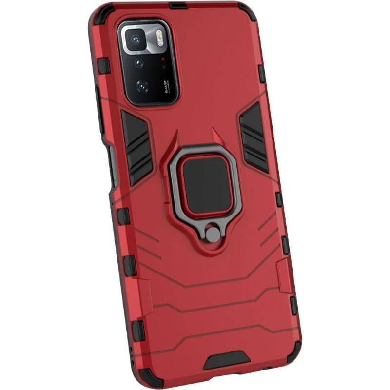 Протиударний чохол Transformer з кільцем на Xiaomi Redmi Note 10 Pro 5G (Червоний / Dante Red)
Протиударний чохол Transformer з кільцем на Xiaomi Redmi Note 10 Pro 5G (Червоний / Dante Red)