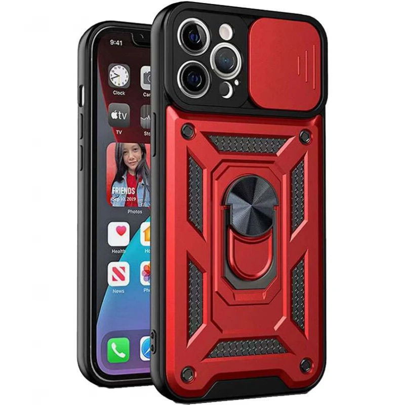 Ударопрочный чехол Serge Ring с защитой камеры для Xiaomi Redmi Note 9 / Redmi 10X (Красный), Червоний
Ударопрочный чехол Serge Ring с защитой камеры для Xiaomi Redmi Note 9 / Redmi 10X (Красный), Червоний