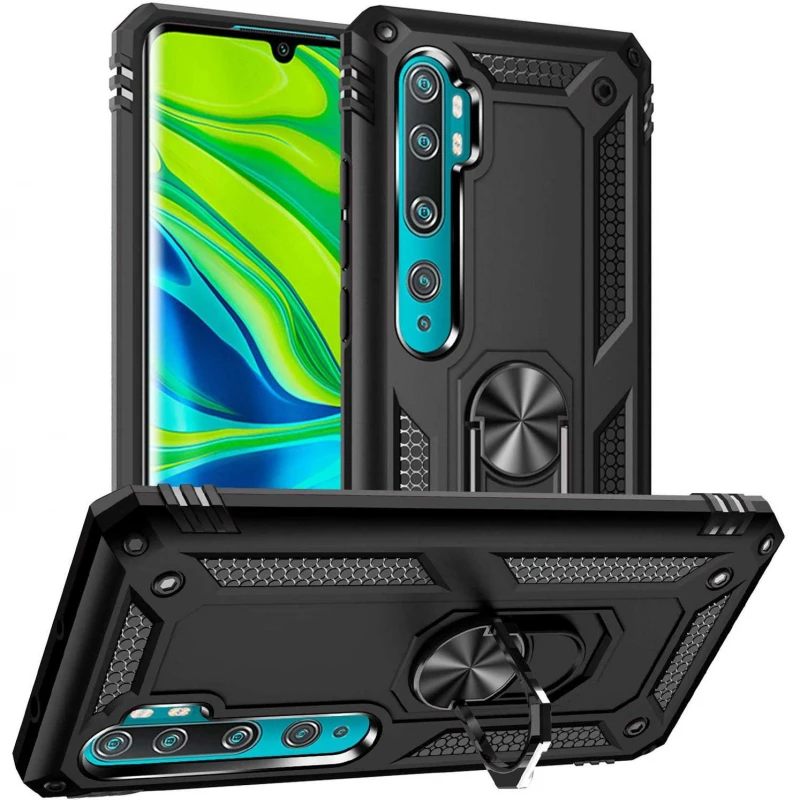 Протиударний чохол Serge Ring з кільцем на Xiaomi Mi Note 10 / Note 10 Pro / Mi CC9 Pro (Чорний)
Протиударний чохол Serge Ring з кільцем на Xiaomi Mi Note 10 / Note 10 Pro / Mi CC9 Pro (Чорний)