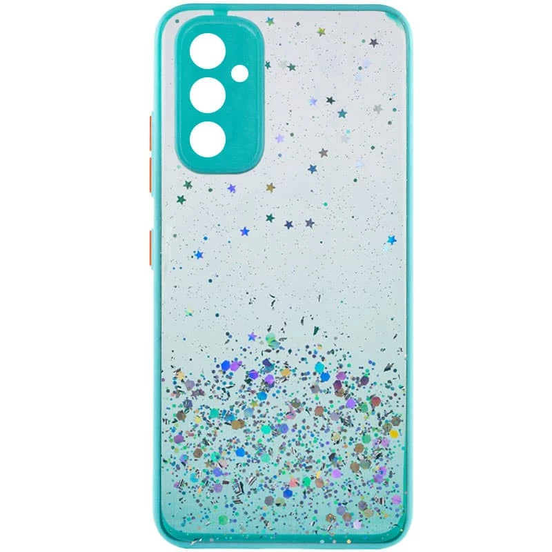 Чехол с блестками и защитой камеры для Samsung Galaxy A05s (Бирюзовый), Бірюзовий
Чехол с блестками и защитой камеры для Samsung Galaxy A05s (Бирюзовый), Бірюзовий
