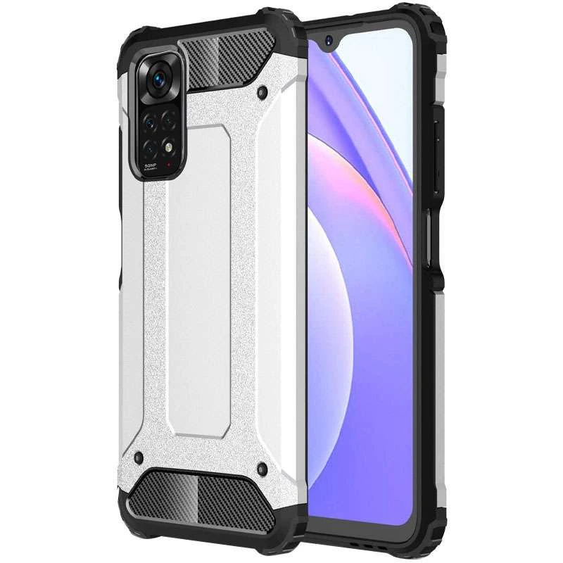 Протиударний чохол з посиленими кутами Immortal на Xiaomi Redmi Note 11 (Global) / Note 11S (Срібний)
Протиударний чохол з посиленими кутами Immortal на Xiaomi Redmi Note 11 (Global) / Note 11S (Срібний)