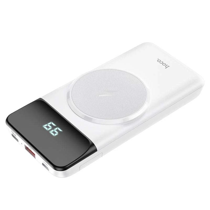 Портативний зарядний пристрій Power Bank Hoco J76 Bobby wireless 22.5W+PD20W 10000 mAh (Білий)
Портативний зарядний пристрій Power Bank Hoco J76 Bobby wireless 22.5W+PD20W 10000 mAh (Білий)