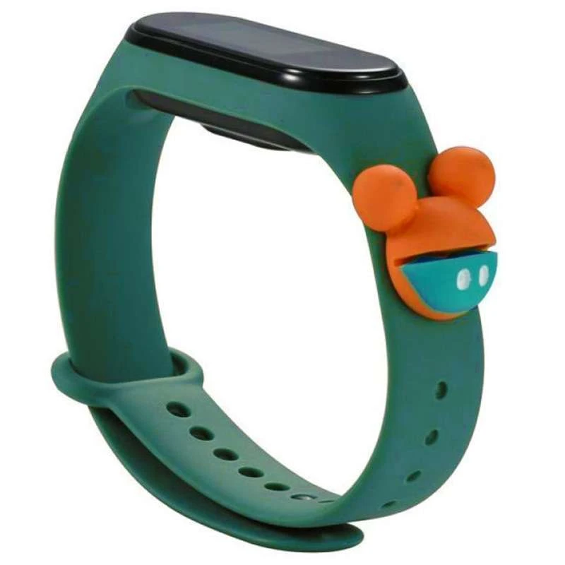Силиконовый ремешок Cartoon Face для Xiaomi Mi Band 6 (Зеленый / Микки Маус), Зелений / маус маус
Силиконовый ремешок Cartoon Face для Xiaomi Mi Band 6 (Зеленый / Микки Маус), Зелений / маус маус