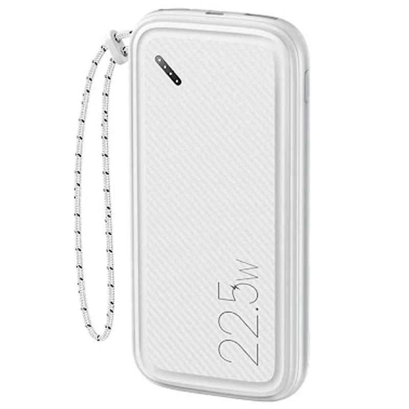 Портативное зарядное устройство Power bank Usams US-CD151 PB56 with Lanyard PD3.0 + QC3.0 10000mAh (Белый), Білий
Портативное зарядное устройство Power bank Usams US-CD151 PB56 with Lanyard PD3.0 + QC3.0 10000mAh (Белый), Білий