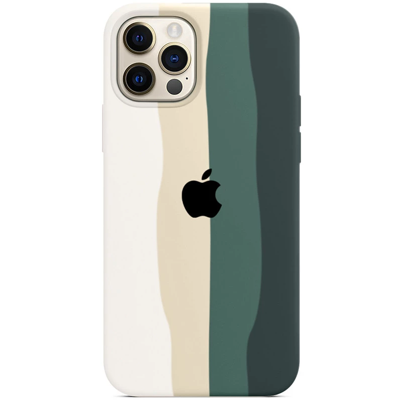 Чехол Silicone Case Радуга для Apple iPhone 13 Pro (6.1") (Белый / Зеленый), Білий / зелений
Чехол Silicone Case Радуга для Apple iPhone 13 Pro (6.1") (Белый / Зеленый), Білий / зелений
