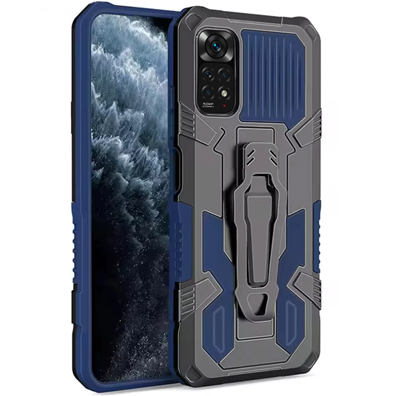 Противоударный чехол Defender Clip для Xiaomi Redmi Note 11 (Global) / Note 11S (Blue)
Противоударный чехол Defender Clip для Xiaomi Redmi Note 11 (Global) / Note 11S (Blue)