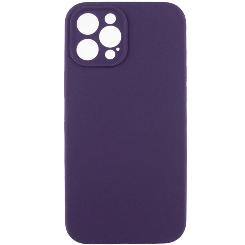 Чехол с защитой камеры Silicone Case Apple iPhone 12 Pro Max (6.7") (Фиолетовый / Elderberry), Фіолетовий / elderberry
Чехол с защитой камеры Silicone Case Apple iPhone 12 Pro Max (6.7") (Фиолетовый / Elderberry), Фіолетовий / elderberry