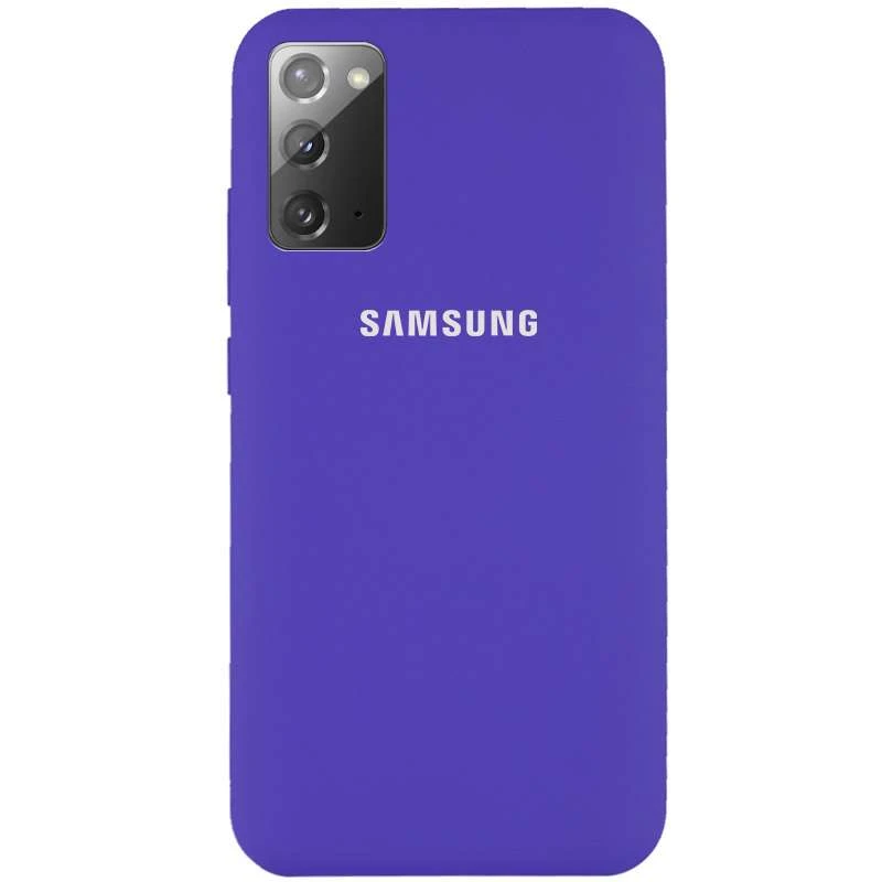 Чехол Silicone Case с закрытым низом для Samsung Galaxy Note 20 (Фиолетовый / Purple), Фіолетовий / purple
Чехол Silicone Case с закрытым низом для Samsung Galaxy Note 20 (Фиолетовый / Purple), Фіолетовий / purple