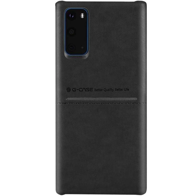 Кожаная накладка G-Case Cardcool Series для Samsung Galaxy S20 (Черный), Чорний
Кожаная накладка G-Case Cardcool Series для Samsung Galaxy S20 (Черный), Чорний