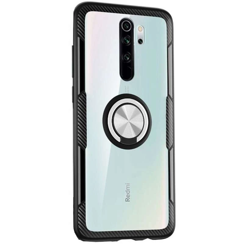 Чохол Deen CrystalRing з магнітним кільцем на Xiaomi Redmi Note 8 Pro (Безбарвний / Чорний)
Чохол Deen CrystalRing з магнітним кільцем на Xiaomi Redmi Note 8 Pro (Безбарвний / Чорний)