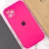 Чехол Silicone Case с защитой камеры для Apple iPhone 12 Pro (6.1") – Розовый / Barbie pink. Фото 5 из 7