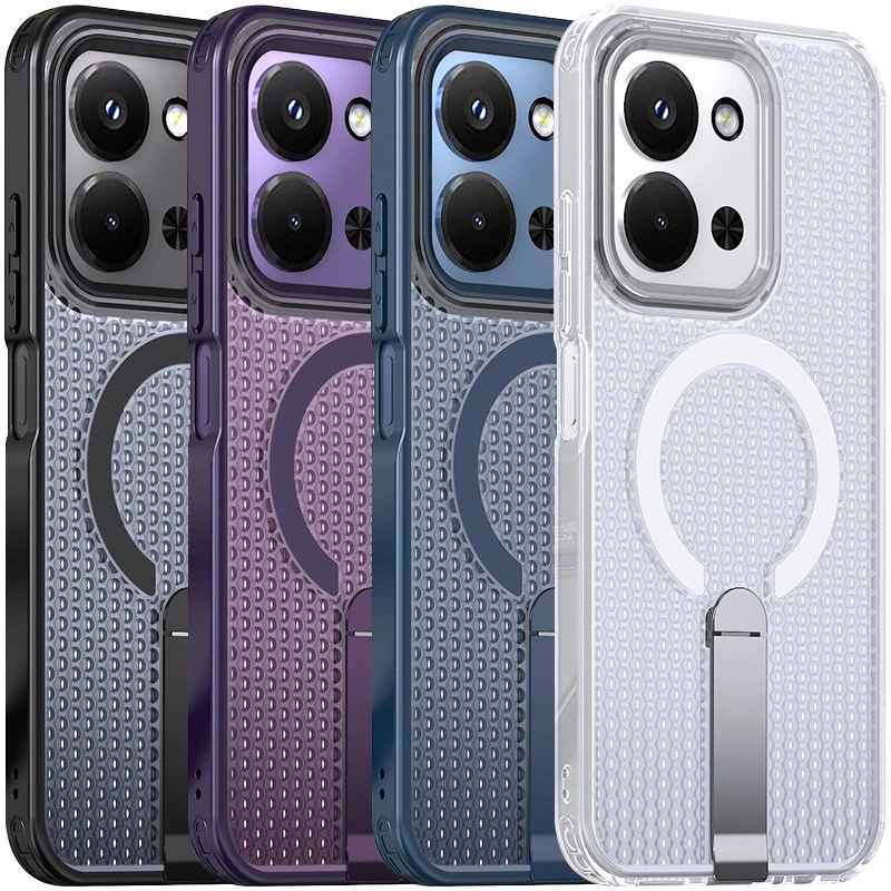 Чохол TPU Breeze with MagSafe stand для Xiaomi Redmi 15C (EU) фото 2 з 2