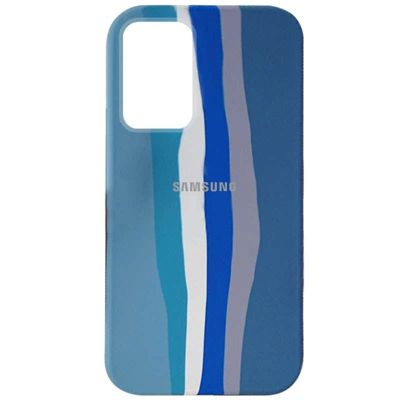 

Чохол Silicone Case Райдуга з закритим низом на Samsung Galaxy A72 4G / A72 5G (Блакитний / Синій)