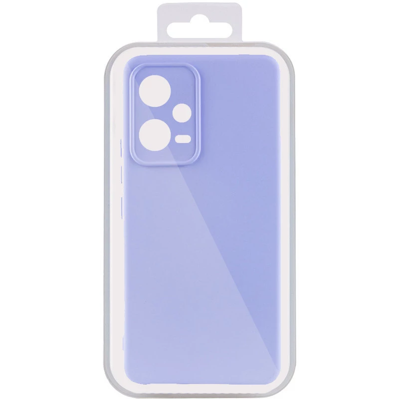 Чохол Silicone Case Lakshmi Plus з закритою камерою на Xiaomi Redmi Note 12 5G – Бузковий / Dasheen. Фото 5 з 5
