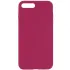 Чохол Silk Full Protective (AA) NO LOGO для Apple iPhone 7 plus / 8 plus – Червоний / Rose Red. Фото 1 з 1