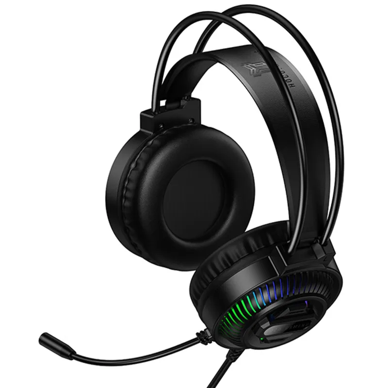 Накладные наушники Hoco W118 Extreme (3.5mm/1.8m) – Black. Фото 6 из 6