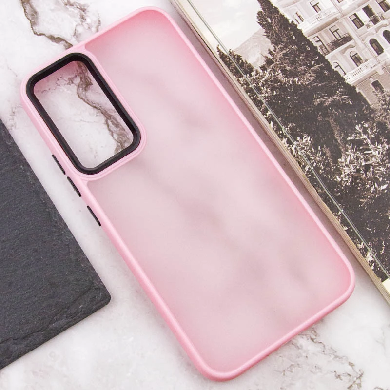 Чохол TPU+PC Lyon Frosted на Samsung Galaxy A05s – Pink. Фото 13 з 18