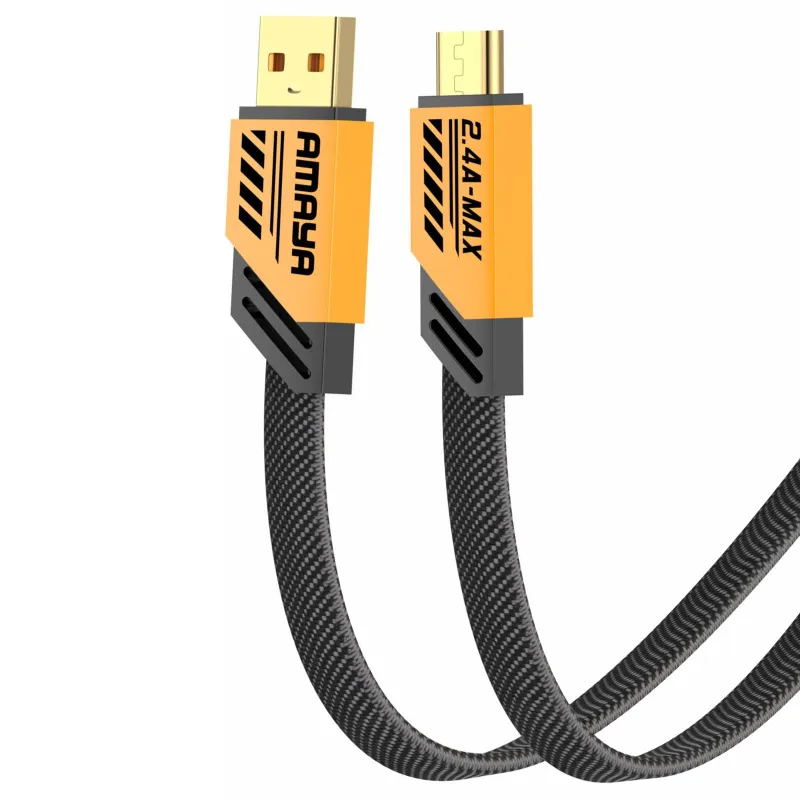 Дата кабель Amaya M33 USB to MicroUSB 2.4A (1.2m) фото 1 з 1